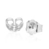 Thumbnail Image 2 of Sterling Silver Cubic Zirconia Cherry Blossom Stud Earrings