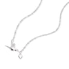 Thumbnail Image 2 of Sterling Silver Hummingbird & Heart Necklace