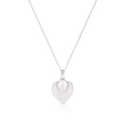Sterling Silver Double Heart Pendant