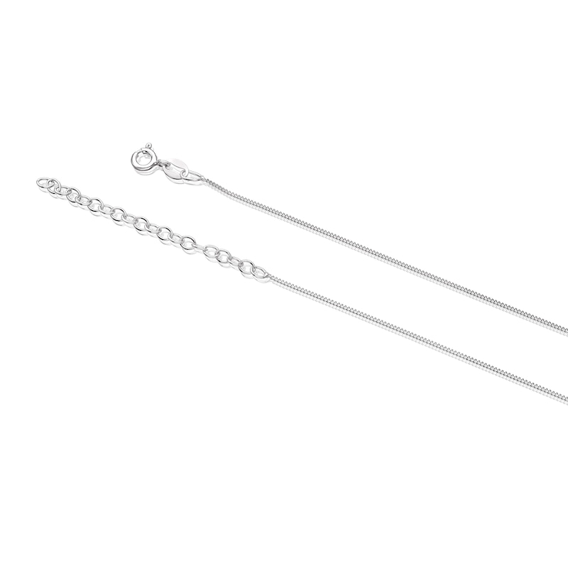 Main Image 3 of Sterling Silver Double Heart Pendant