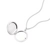 Thumbnail Image 2 of Sterling Silver Diamond Cut Round Locket