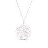 Thumbnail Image 1 of Sterling Silver Butterfly & Flower Pendant