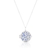Thumbnail Image 1 of Sterling Silver Blue Sodalite Filigree Locket