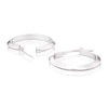 Thumbnail Image 2 of Sterling Silver Chunky Hoop Earrings 20mm