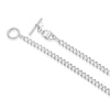 Thumbnail Image 2 of Sterling Silver T-Bar Curb Chain Necklace