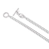 Thumbnail Image 3 of Sterling Silver T-Bar Curb Chain Necklace