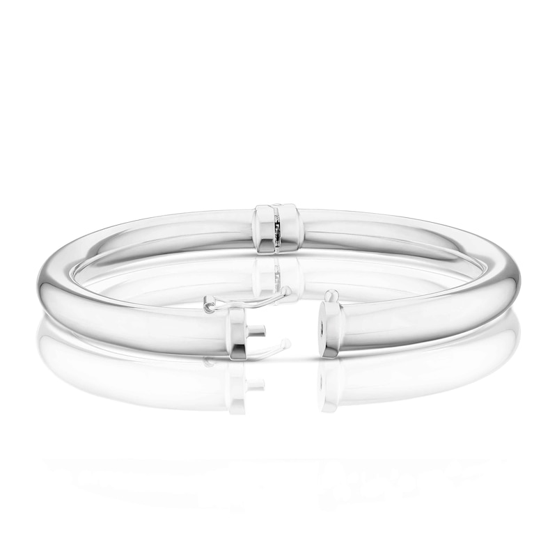 Sterling Silver Chunky Bangle