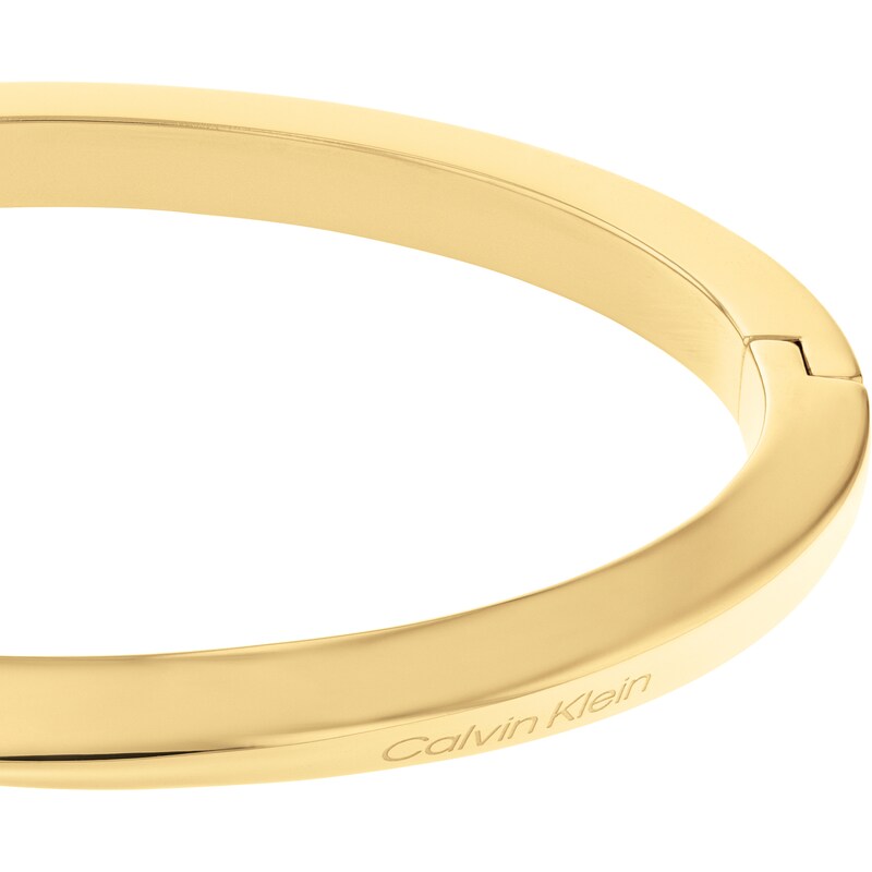 Main Image 2 of Calvin Klein Gold Tone Ion Plated Bracelet