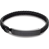 Thumbnail Image 0 of Calvin Klein Men's Black Braided Leather Bracelet