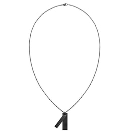 Calvin Klein Men's Black IP Pendant Necklace