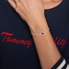 Thumbnail Image 2 of Tommy Hilfiger Enamel & Crystal Heart Bracelet