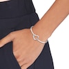 Thumbnail Image 2 of Tommy Hilfiger Stainless Steel Heart Detail Bangle