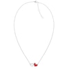 Thumbnail Image 0 of Tommy Hilfiger Enamel & Crystal Heart Necklace