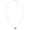 Thumbnail Image 1 of Tommy Hilfiger Enamel & Crystal Heart Necklace