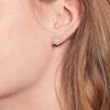 Thumbnail Image 2 of Tommy Hilfiger Stainless Steel Heart Earrings