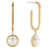 Thumbnail Image 1 of Tommy Hilfiger Gold Tone IP Pearl Charm Earrings