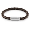 Thumbnail Image 1 of Tommy Hilfiger Men's Brown Leather Bracelet