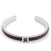 Thumbnail Image 0 of Tommy Hilfiger Men's Stainless Steel Brown Leather Bracelet