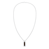 Thumbnail Image 1 of Tommy Hilfiger Men's Stainless Steel Brown Leather Necklace