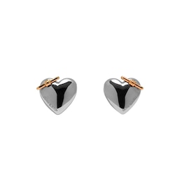 Olivia Burton Stainless Steel Heart Studs