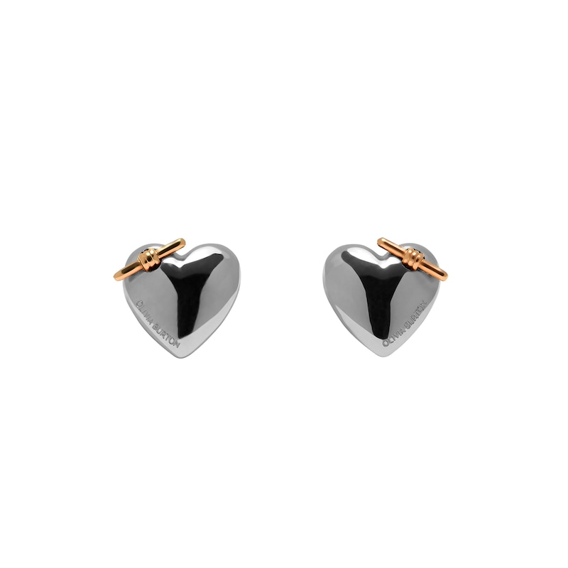 Main Image 1 of Olivia Burton Stainless Steel Heart Studs
