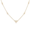 Thumbnail Image 1 of Olivia Burton Gold IP Pearl Cluster Necklace