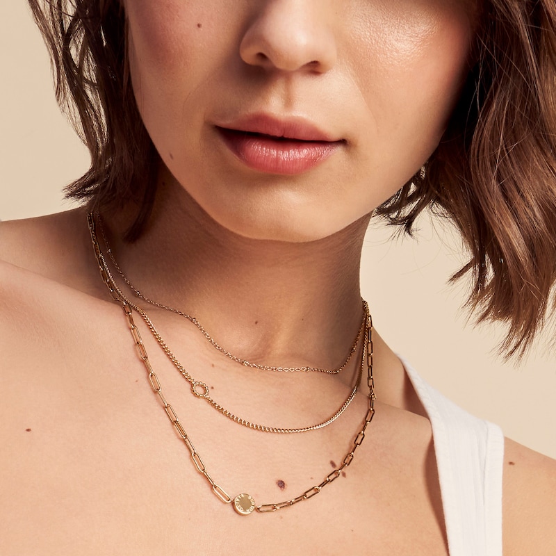 Main Image 5 of Olivia Burton Gold IP Stacking Necklaces