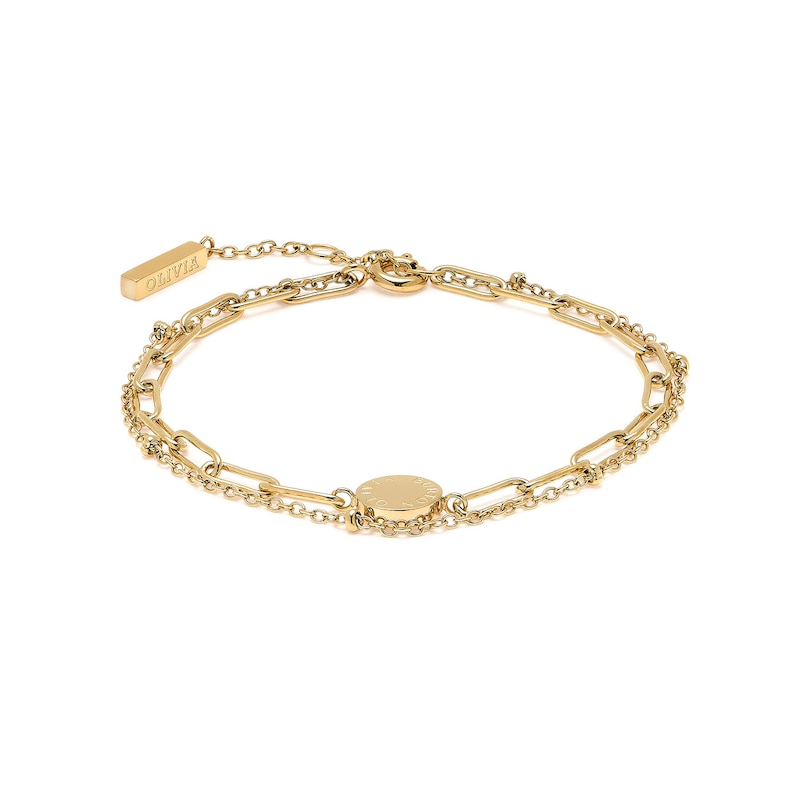 Olivia Burton Gold IP Stacking Bracelets