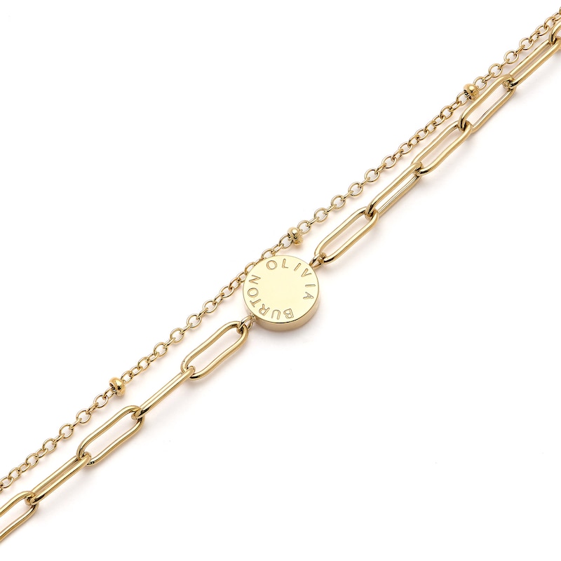 Olivia Burton Gold IP Stacking Bracelets