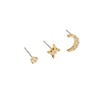 Thumbnail Image 2 of Olivia Burton Gold Tone North Star & Moon Stud Set