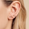 Thumbnail Image 3 of Olivia Burton Gold Tone North Star & Moon Stud Set