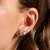 Thumbnail Image 3 of Olivia Burton Stainless Steel North Star & Moon Stud Set
