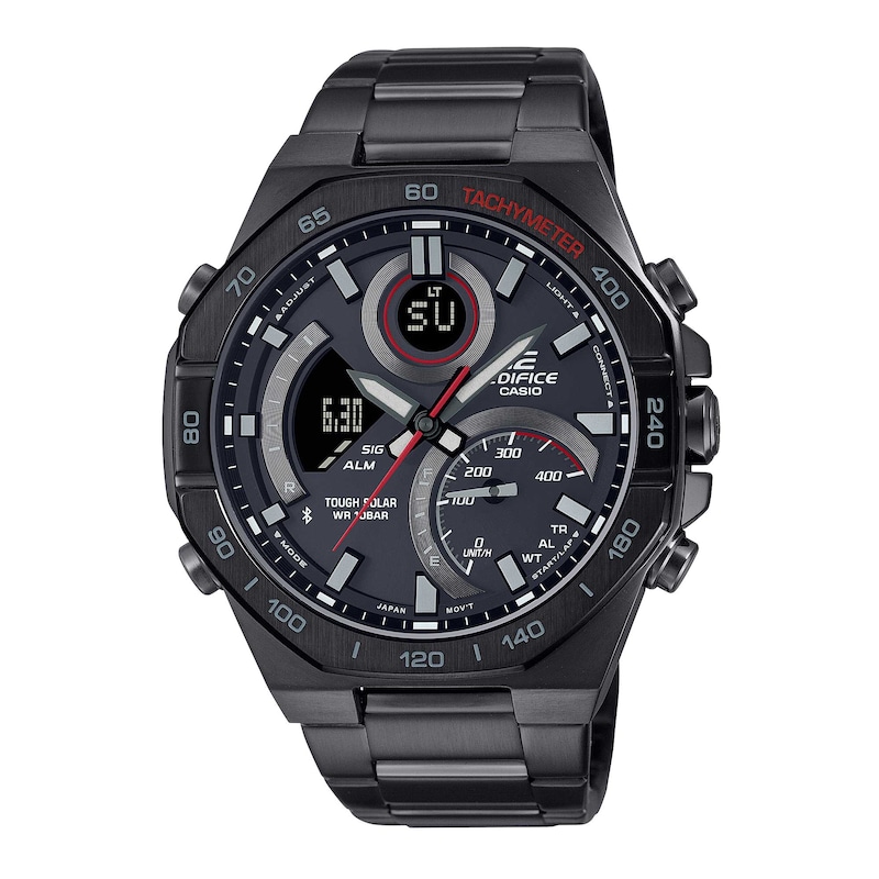 Casio Edifice ECB-950DC-1AEF Men's Black Stainless Steel Bracelet Watch