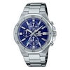 Thumbnail Image 0 of Casio Edifice Men's Blue Stainless Steel Bracelet Watch
