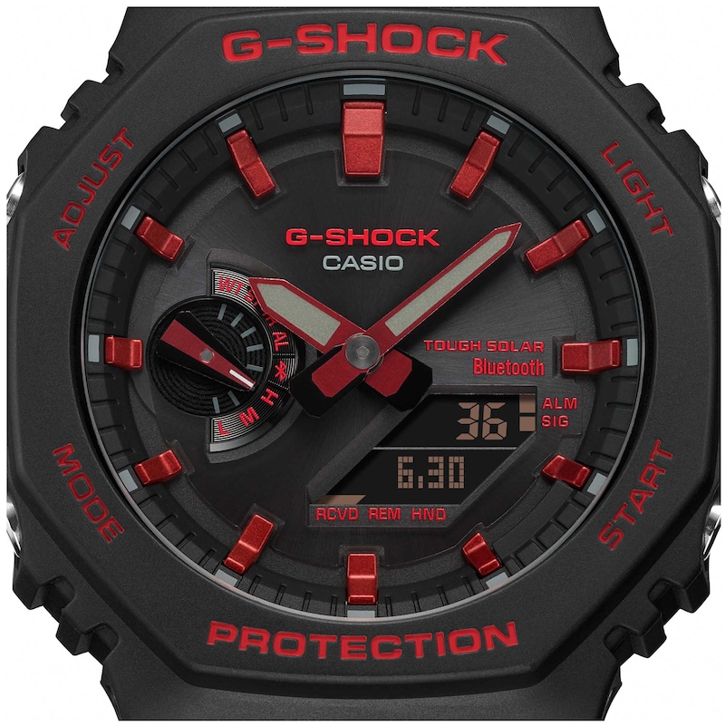 Main Image 3 of G-Shock GA-B2100BNR-1AER Men's Black Resin Strap Watch