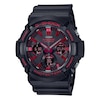 Thumbnail Image 1 of G-Shock GAW-100BNR-1AER Men's Ignite Red Exclusive Black Resin Strap Watch