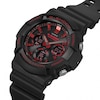 Thumbnail Image 4 of G-Shock GAW-100BNR-1AER Men's Ignite Red Exclusive Black Resin Strap Watch