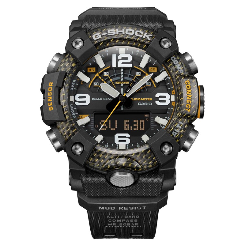 G-Shock GG-B100Y-1AER Men's Master Of G Mudmaster Black Resin Strap Watch