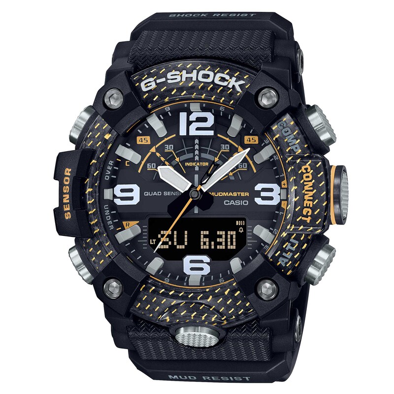 G-Shock GG-B100Y-1AER Men's Master Of G Mudmaster Black Resin Strap Watch