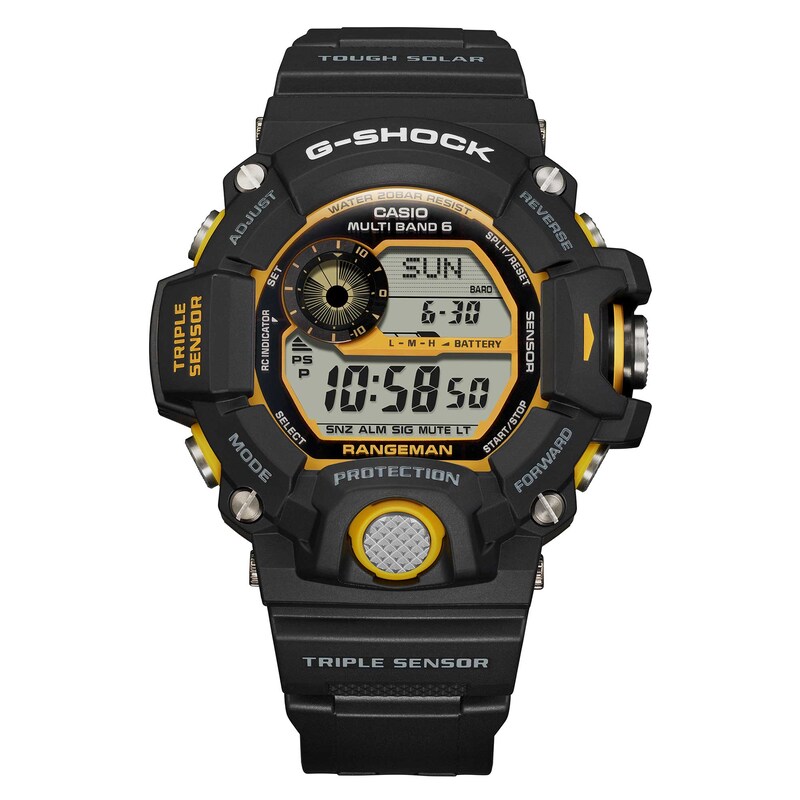 G-Shock GW-9400Y-1ER Men's Master Of G Rangeman Black Resin Strap Watch