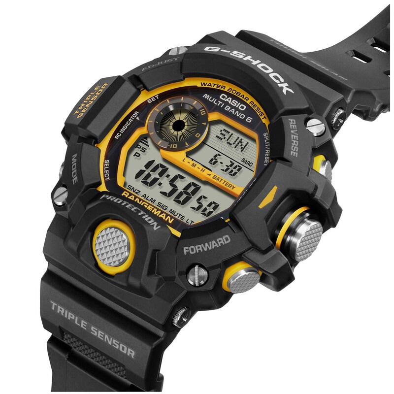 G-Shock GW-9400Y-1ER Men's Master Of G Rangeman Black Resin Strap Watch