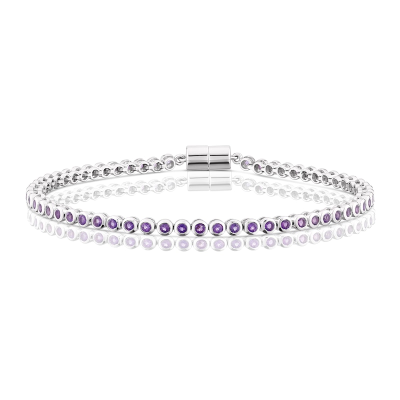 Amethyst Tennis Bracelet