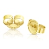 Thumbnail Image 3 of 9ct Yellow Gold Multi Stone Hoop Earrings