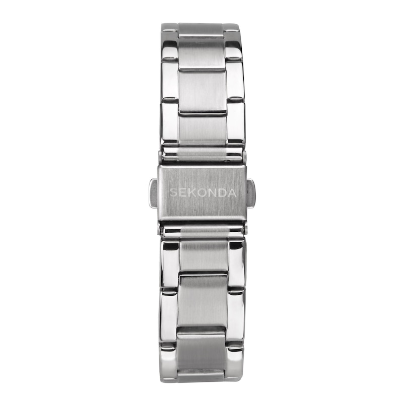 Sekonda Taylor Ladies' White Dial Stainless Steel Bracelet Watch