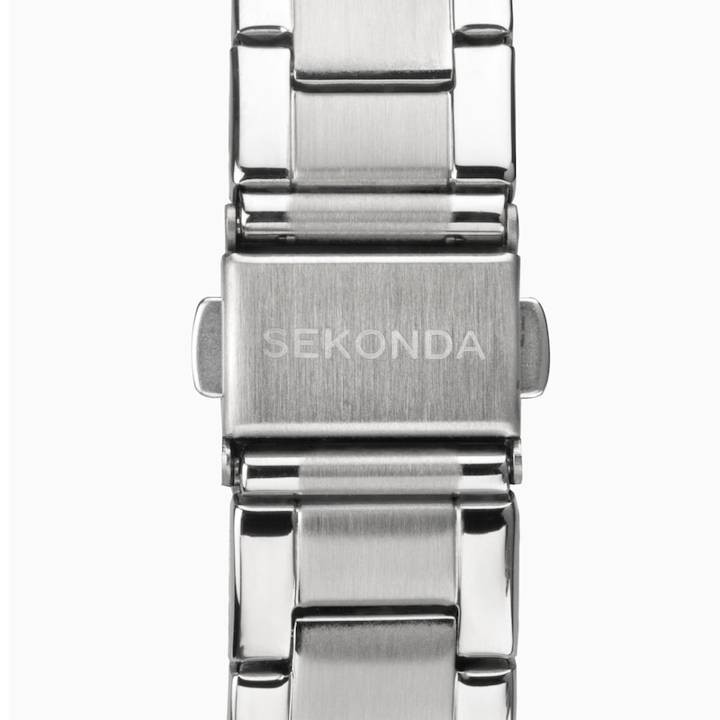 Sekonda Taylor Ladies' White Dial Stainless Steel Bracelet Watch