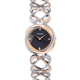 Sekonda Hidden Hearts Ladies' Fancy Two Tone Bracelet Watch