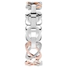 Thumbnail Image 4 of Sekonda Hidden Hearts Ladies' Fancy Two Tone Bracelet Watch