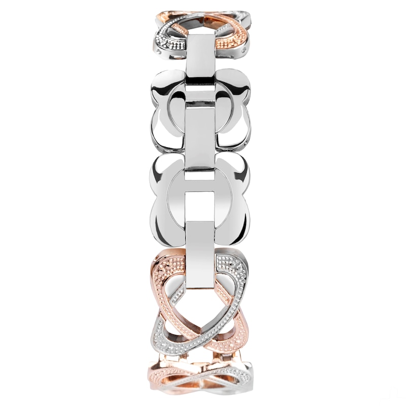 Main Image 5 of Sekonda Hidden Hearts Ladies' Fancy Two Tone Bracelet Watch