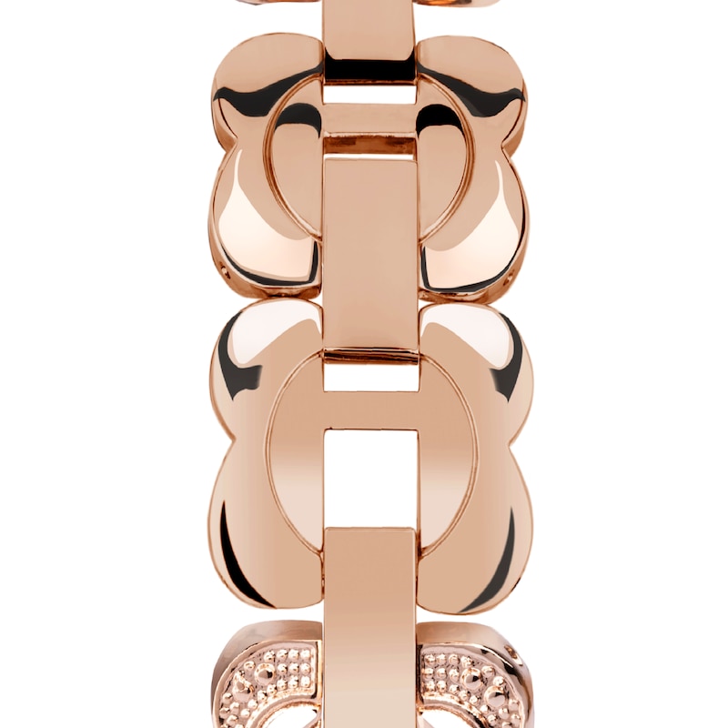 Main Image 6 of Sekonda Hidden Hearts Ladies' Fancy Rose Tone Bracelet Watch