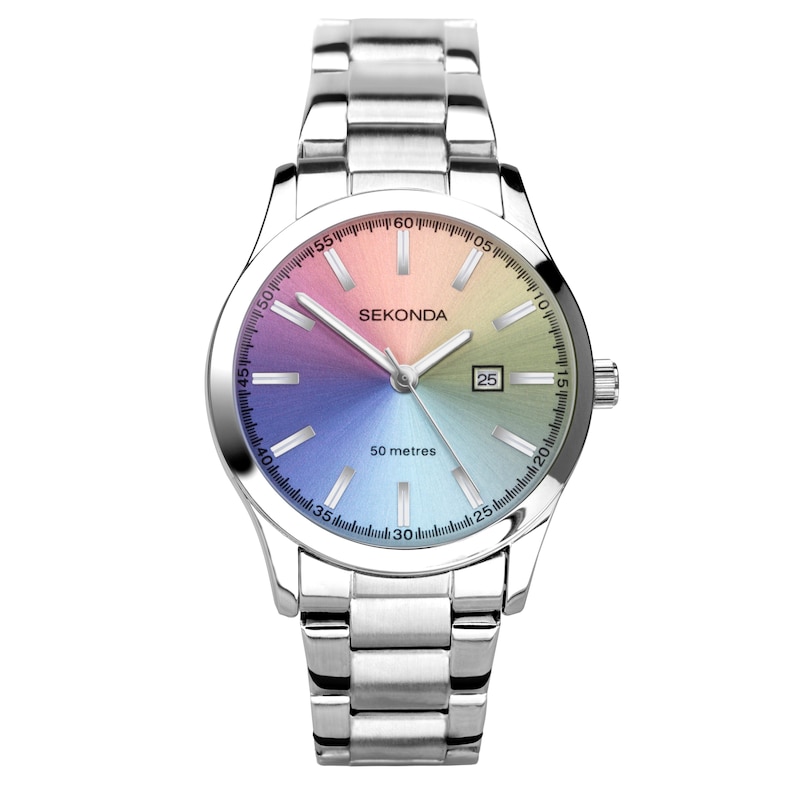 Sekonda Ladies' Taylor Silver Stainless Steel Bracelet Watch